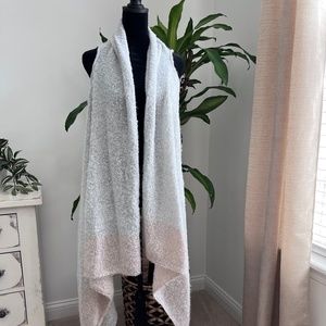 Francescas - drape front sweater vest